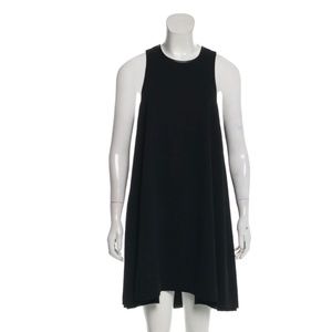 T BY ALEXANDER WANG Leather-Trimmed Shift Dress w/ Tags Size: S | US 4
